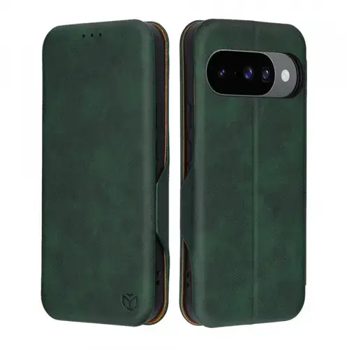 Husa pentru Google Pixel 10 Pro / 10, Techsuit, Safe Wallet Plus (Verde)