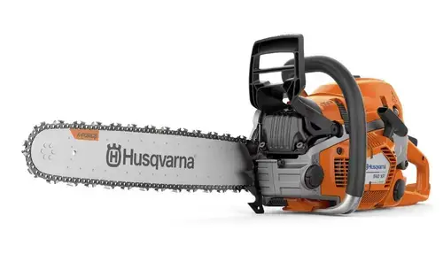 Drujba cu lant pe benzina Husqvarna 560 XP, putere 4.7 CP, 3.5 KW, 59.8 CC, lungime lama 45 cm, viteza maxima lant 21.3 m/s