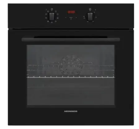 Cuptor incorporabil Heinner HBO-V659GCDRC-GBK, 69 L, 9 functii, Grill, Clasa A (Negru)