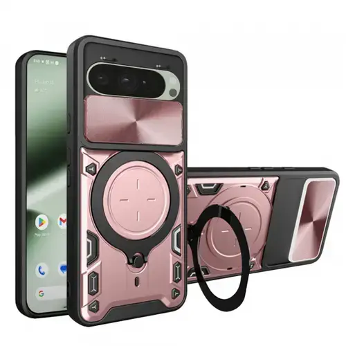 Husa pentru Google Pixel 10 Pro / 10, Techsuit, CamGuard Pro (Roz/Auriu)