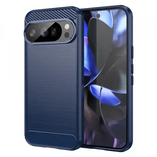 Husa pentru Google Pixel 10 Pro / 10, Techsuit, Carbon (Albastru)