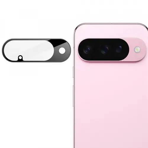 Folie de protectie Camera Spate Techsuit pentru Google Pixel 10 Pro / 10, Sticla Securizata (Negru)