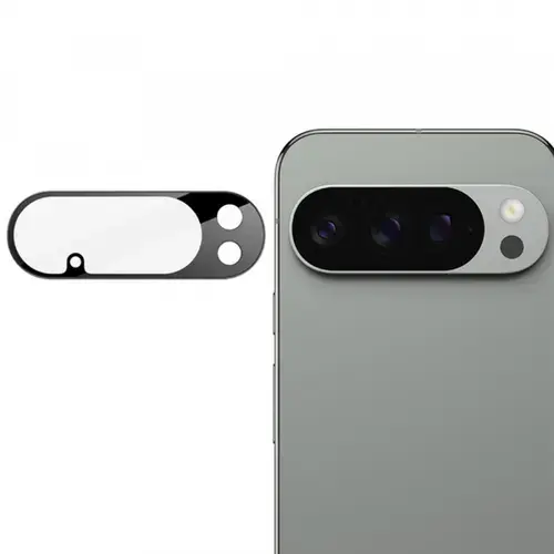 Folie de protectie Camera Spate Techsuit pentru Google Pixel 10 Pro XL, Sticla Securizata (Negru)