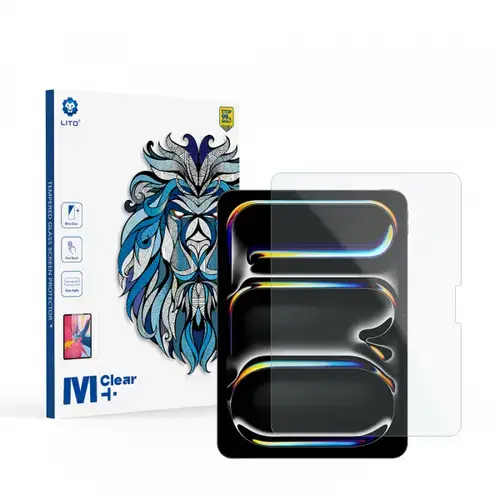 Folie de protectie Ecran Matte Lito Classic pentru Apple iPad Pro 11 (2024), Sticla Securizata, Full Glue, 2.5D