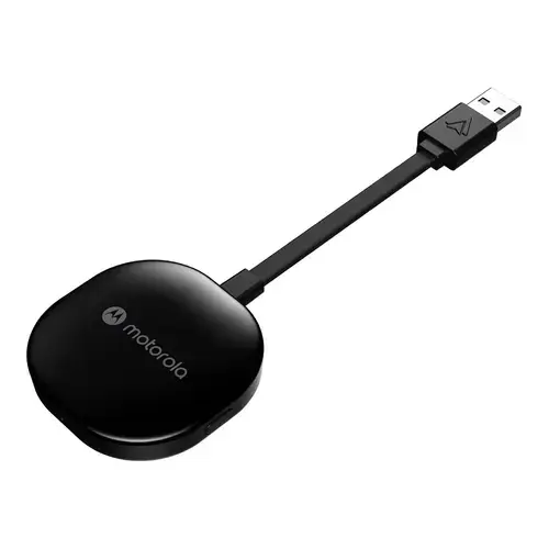 Adaptor Android Auto Wireless Motorola MA1, Wi-FI 5GHz, Bluetooth v5.0 (Negru)