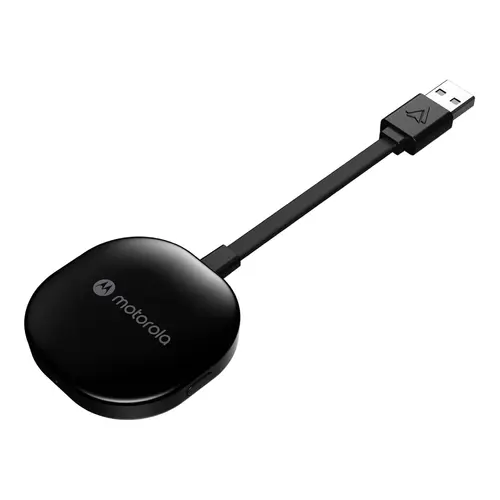 Adaptor Android Auto Wireless Motorola MA1, Wi-FI 5GHz, Bluetooth v5.0 (Negru)