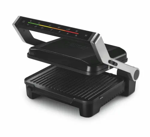 Gratar electric Zelmer ZPR2600, 2000 W, Control electronic, Functie dezghetare (Negru)