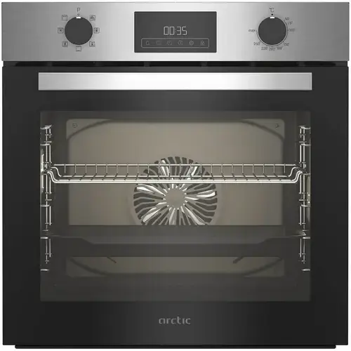 Cuptor incorporabil Arctic ARVIE1130XM, Electric, 71 l, Autocuratarea catalica, Timer digital, Grill, Clasa A (Inox)
