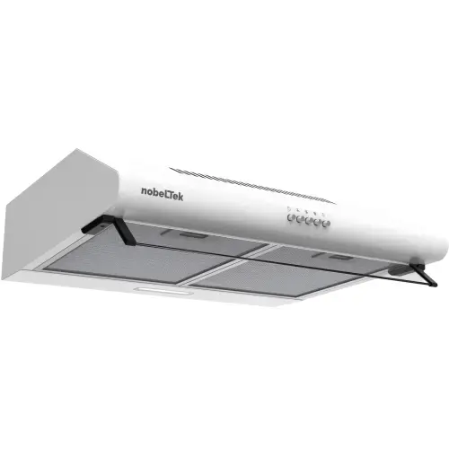 Hota traditionala NobelTek NHO-CL60F49W, Putere de absorbtie 400 mc/h, Iluminare LED, 60 cm (Alb)