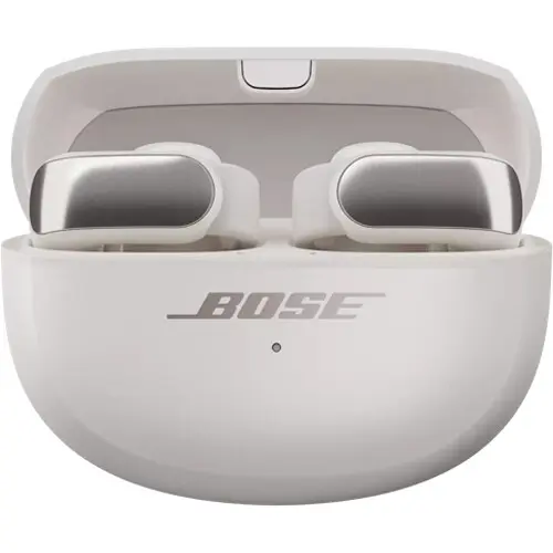 Casti True Wireless Bose Ultra Open, Bluetooth, NFC, IPX4, Microfon (Alb)