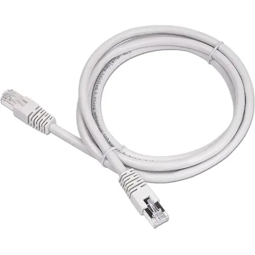 Cablu Patch cord S/FTP SPACER AWG26 Cat6, cupru-aluminiu, 1 m, Alb
