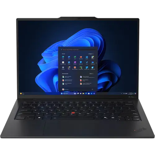 Ultrabook Lenovo ThinkPad X1 Carbon Gen 13 Aura Edition (Procesor Intel® Core™ Ultra 7 255U (12M Cache, up to 5.20 GHz) 14inch 2.8K OLED 120Hz VRR Touch, 32GB LPDDR5X, 1TB SSD, 4G LTE, Intel®  Graphics, Win 11 Pro, Negru)