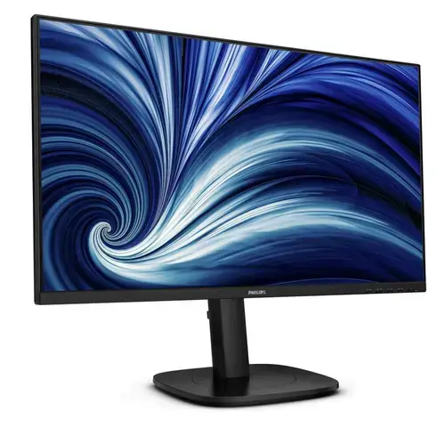 Monitor IPS LED Philips 23.8inch 24B2N3200J/00, Full HD (1920 x 1080), VGA, HDMI, DisplayPort, Boxe, Pivot, 75 Hz, 4 ms (Negru)