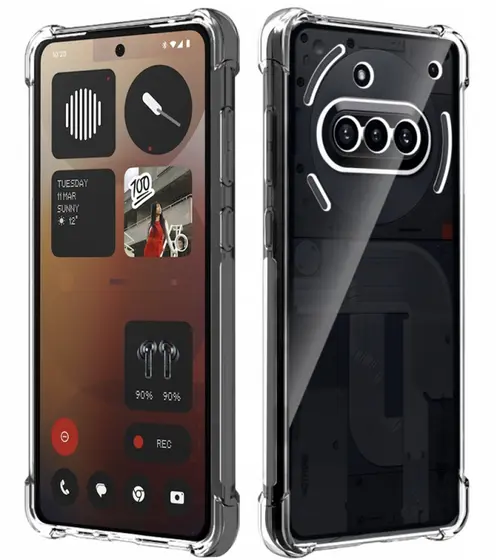 Husa pentru Nothing Phone (3a), Techsuit, Shockproof Clear, Transparenta