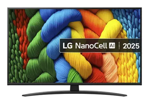 Televizor NanoCell LED LG 109 cm (43inch) 43NANO81A6A, Ultra HD 4K, Smart TV, WiFi, CI
