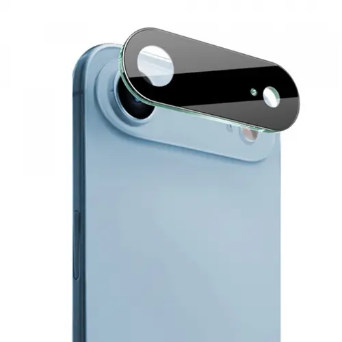 Folie de protectie Camera Spate Techsuit pentru Apple iPhone Air, Sticla Securizata (Negru)