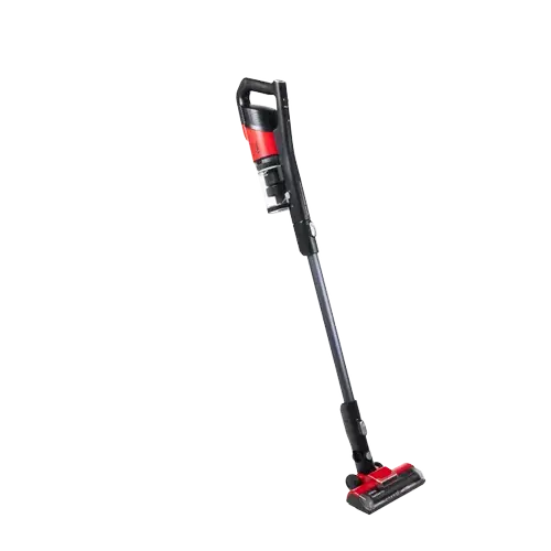 Aspirator vertical fara fir Vivax VCB-1502R, 150W, Autonomie 30 minute, Recipient 0.5 l, Filtru HEPA (Negru/Rosu)