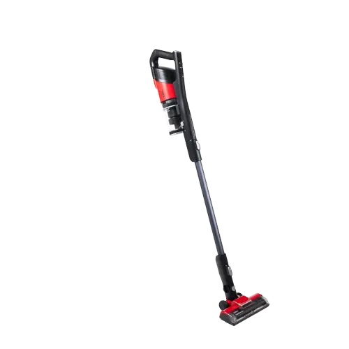 Aspirator vertical fara fir Vivax VCB-1502R, 150W, Autonomie 30 minute, Recipient 0.5 l, Filtru HEPA (Negru/Rosu)