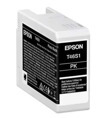Cartus Cerneala Epson UltraChrome Pro 10 T46S1, 25 ml (Negru)