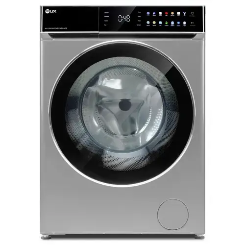 Masina de spalat rufe LDK Queen3 914DDMTS, Clasa A, Capacitate 9 Kg, 1400 rpm, 14 programe, Control Touch, Steam, Super Spa, My Cycle, Amanare pornire, Prespalare, Intensiv, Motor Inverter (Argintiu)