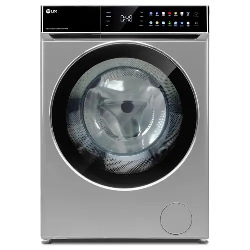 Masina de spalat rufe LDK Queen3 914DDMTS, Clasa A, Capacitate 9 Kg, 1400 rpm, 14 programe, Control Touch, Steam, Super Spa, My Cycle, Amanare pornire, Prespalare, Intensiv, Motor Inverter (Argintiu)