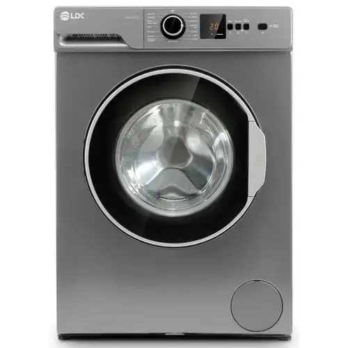 Masina de spalat rufe LDK Higeea 812DDS, Clasa D, Capacitate 8 Kg, 1200 rpm, 15 programe, Anti-Alergic, Amanare pornire, Display LED (Argintiu)