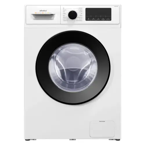 Masina de spalat rufe Albalux AXWGI1482, 8 kg, 1400 rpm, 16 programe, Clasa A (Alb)