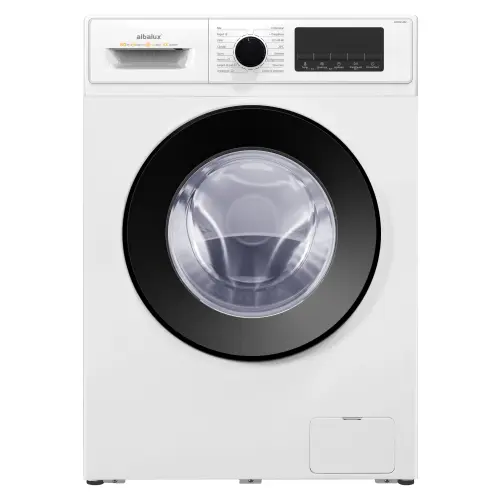 Masina de spalat rufe Albalux AXWGI1482, 8 kg, 1400 rpm, 16 programe, Clasa A (Alb)