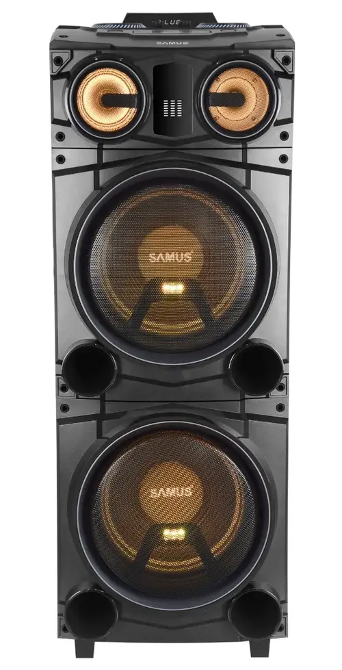 Boxa Portabila Samus Fiesta 12, 100 W, Bluetooth, Radio FM (Negru)