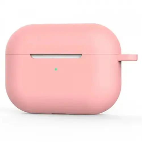 Husa Techsuit Silicone Case pentru Apple AirPods 4 (Roz Inchis)