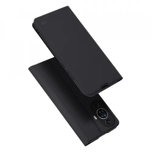Husa pentru Huawei nova 12s / nova 11, Techsuit, Magskin Book, Neagra