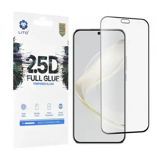 Folie de protectie Ecran Lito pentru Huawei nova 12s / nova 11, Sticla Securizata, Full Glue, 2.5D
