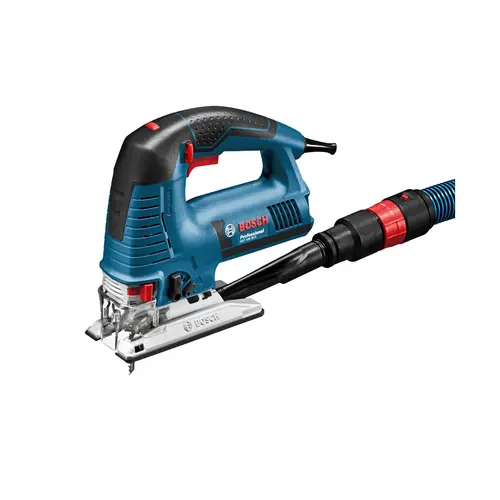 Fierastrau vertical Bosch Professional GST 160 BCE, 800 W, 3000 curse/min, 160 mm adancima maxima taiere, 3 panze fierastrau, 1/1 insertie L-Box, adaptor aspirare, capac, cutie L-Boxx