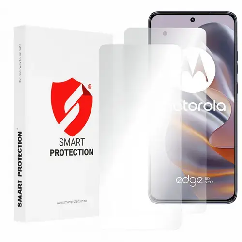 Folie de protectie Ecran Clear Smart Protection Premium Classic pentru Motorola ThinkPhone 25 / Edge 50 Neo, Plastic, Set 2 bucati