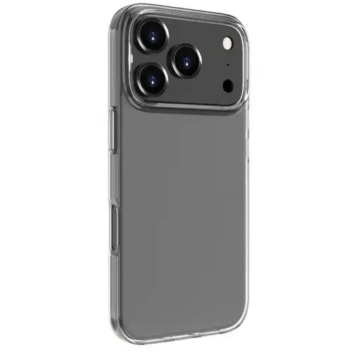 Husa Lemontti LEMHSIXVIIPMT, Silicon, pentru iPhone 17 Pro Max (Transparent)