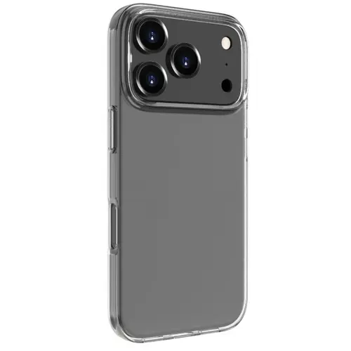 Husa Lemontti LEMHSIXVIIPMT, Silicon, pentru iPhone 17 Pro Max (Transparent)