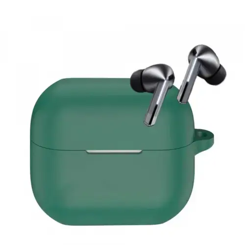 Husa Techsuit Silicone Case pentru Samsung Galaxy Buds 3 / 3 Pro (Verde)
