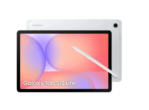 Tableta Samsung Galaxy Tab S10 Lite X400, Procesor Octa-Core Exynos 1380, Ecran TFT 10.9inch, 6GB RAM, 128GB Flash, 8MP, Wi-Fi, Bluetooth, GPS, Android, S-Pen (Argintiu)