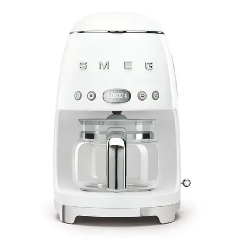 Cafetiera Smeg DCF02WHEU, 1050 W, 1,4 L, 10 cesti (Alb)