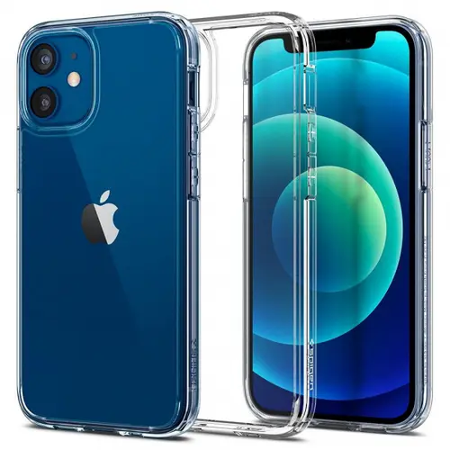 Husa pentru Apple iPhone 12 / 12 Pro, Spigen, Ultra Hybrid, Transparenta
