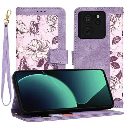 Husa pentru Xiaomi 13T Pro / 13T, Techsuit, FlipCraft, Mov