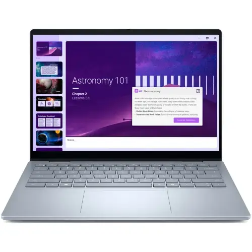 Laptop Dell 14 Plus DB14250 (Procesor Intel® Core™ Ultra 9 288V (12M Cache, up to 5.10 GHz) 14inch WQXGA, 32GB, 1TB SSD, Intel Arc 140V Graphics, Windows 11 Pro, Albastru)
