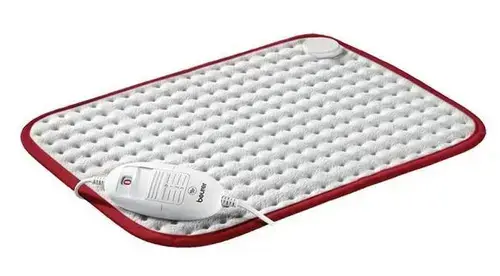 Perna electrica Beurer HK COMFORT, 3 nivele de temperatura (Alb/Rosu)