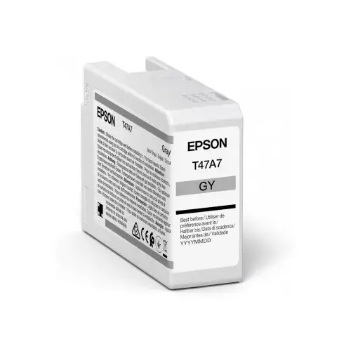 Cartus de cerneala Epson T47A7, 50 ml (Gri)