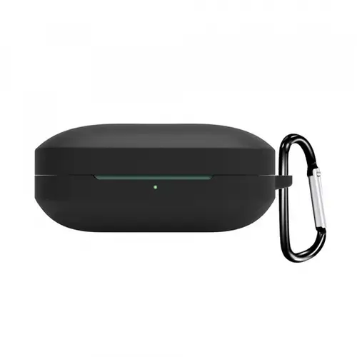 Husa Techsuit Silicone Case pentru OnePlus Buds Pro 2 (Negru)
