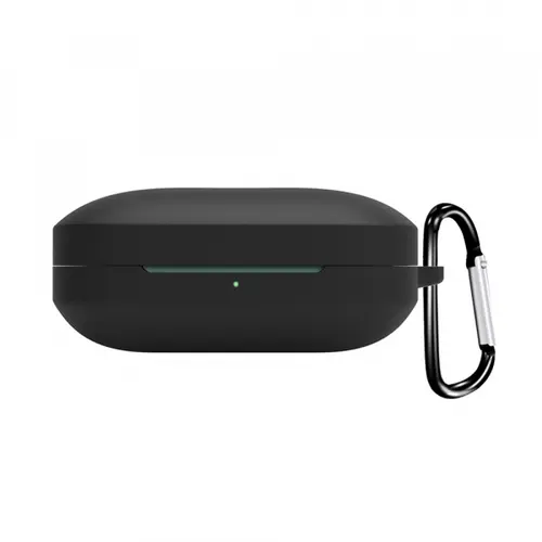 Husa Techsuit Silicone Case pentru OnePlus Buds Pro 2 (Negru)