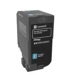 Toner Lexmark 74C2HCE, 12000 pagini (Cyan)
