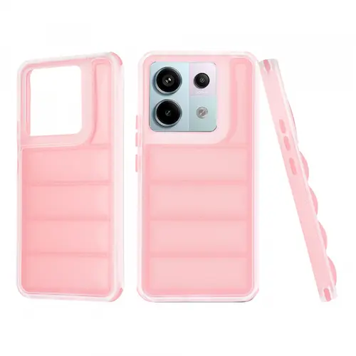Husa pentru Xiaomi Poco X6 / Note 13 Pro 5G, Techsuit, Wave Shield, Roz