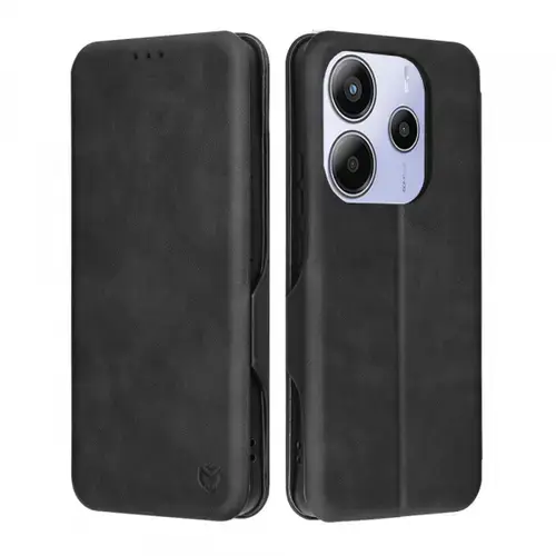 Husa pentru Xiaomi Redmi Note 14 5G, Techsuit, Safe Wallet Plus (Negru)