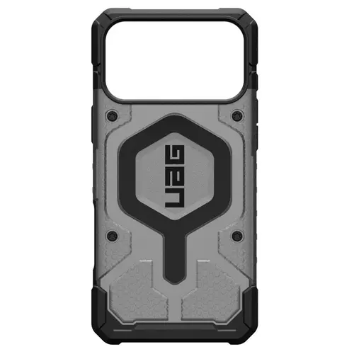 Husa Protectie Spate UAG Pathfinder Clear MagSafe pentru Apple  iPhone 17 Pro (Argintiu)